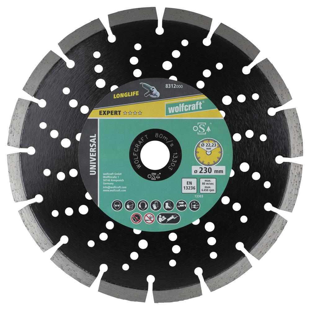 Wolfcraft Dijamantna Rezna Ploča "Pro Laser Universal" 230×22,23 mm – 8312000