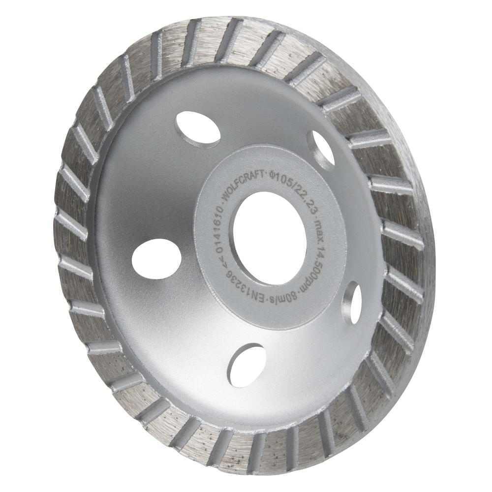 Wolfcraft Dijamantna Brusna Ploča Lonac 105 x 22,23 mm Standard – 8387000