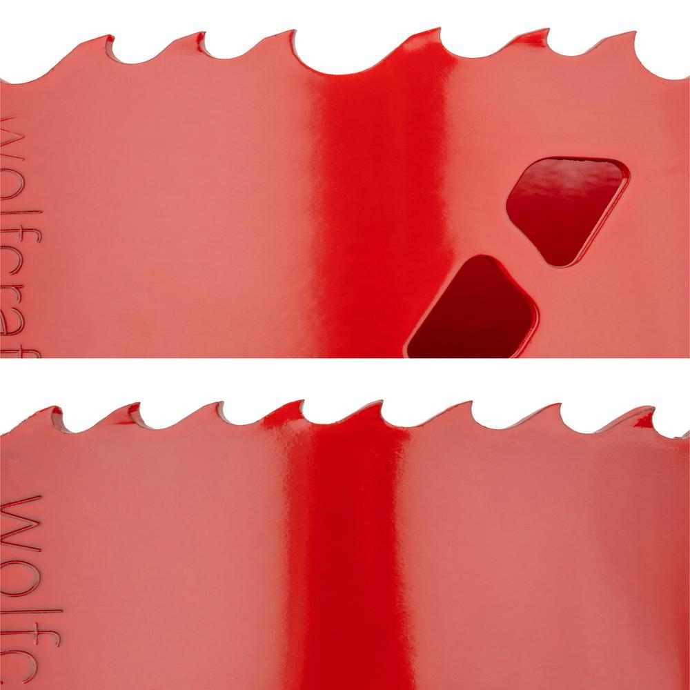 Wolfcraft Kruna HSS Bi-Metal fi 83 mm / 6-Kutni Prihvat 11 mm – 5476000 - Slika 6