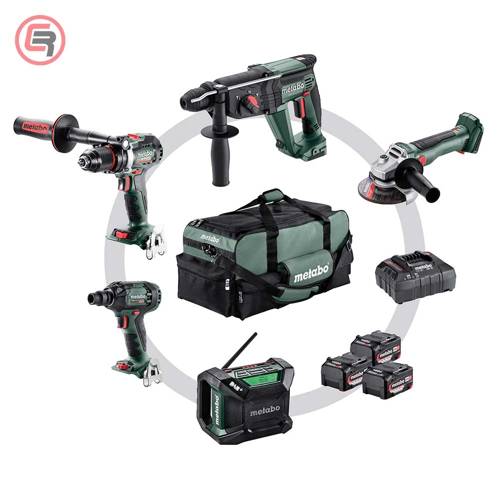 Metabo Combo Set 5.2 / 18V Akumulatorski Alat Set 3 x AKU LiPower (4,0 Ah) + ASC 72 – 685213000