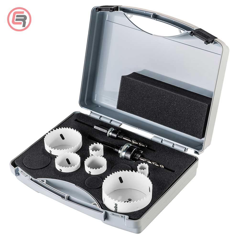 Metabo Set Kruna Bi-Metal 19 - 83 mm Sa Adapterima / 8 dijelni U Koferu – 625159000