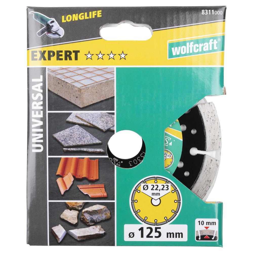Wolfcraft Dijamantna Rezna Ploča "Pro Laser Universal" 125×22,23 mm – 8311000 - Slika 4