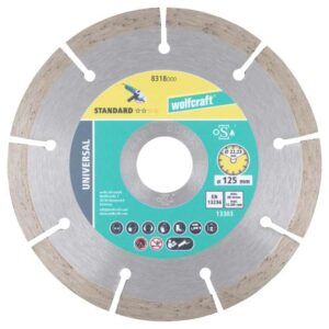 Wolfcraft Dijamantna Rezna Ploča "Solid Universal" 125×22,23 mm – 8318000