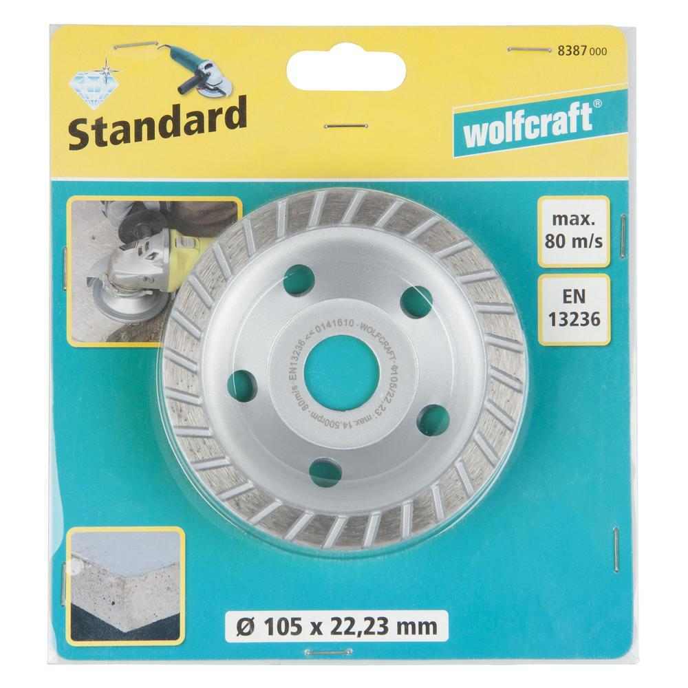 Wolfcraft Dijamantna Brusna Ploča Lonac 105 x 22,23 mm Standard – 8387000 - Slika 7