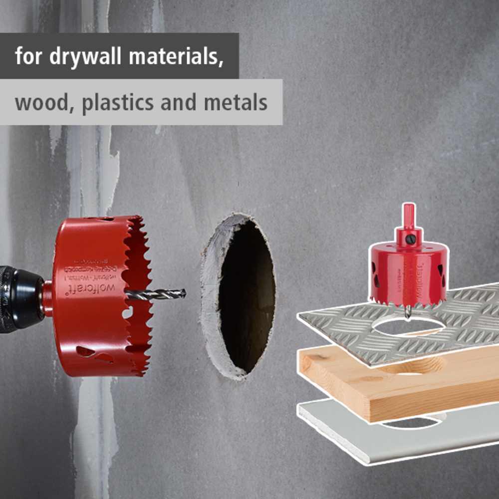 Wolfcraft Kruna HSS Bi-Metal fi 112 mm / 6-Kutni Prihvat 11 mm – 5496000 - Slika 6