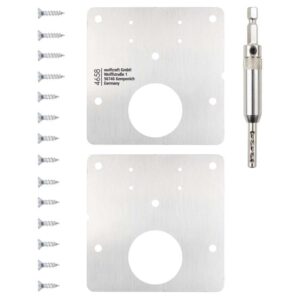 Wolfcraft Set Za Popravak Šarki Vrata Namještaja - Strana Vrata / 17 dijelni - 4658000