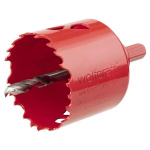 Wolfcraft Kruna HSS Bi-Metal fi 54 mm / 6-Kutni Prihvat 9,5 mm – 5472000