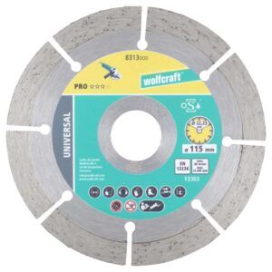 Wolfcraft Dijamantna Rezna Ploča "Pro Universal" 115×22,23 mm – 8313000