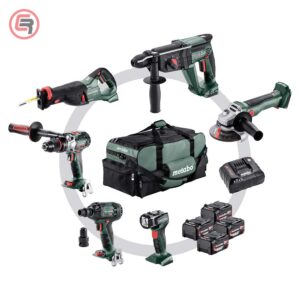 Metabo Combo Set 6.1 / 18V Akumulatorski Alat Set 4 x AKU LiPower (4,0 Ah) + ASC 72 – 685211000