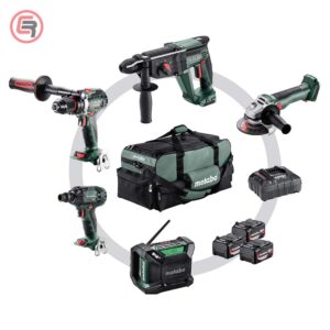 Metabo Combo Set 5.2 / 18V Akumulatorski Alat Set 3 x AKU LiPower (4,0 Ah) + ASC 72 – 685213000