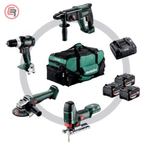 Metabo Combo Set 4.3 / 18V Akumulatorski Alat Set 3 x AKU LiPower (4,0 Ah) + ASC 145 – 685214000