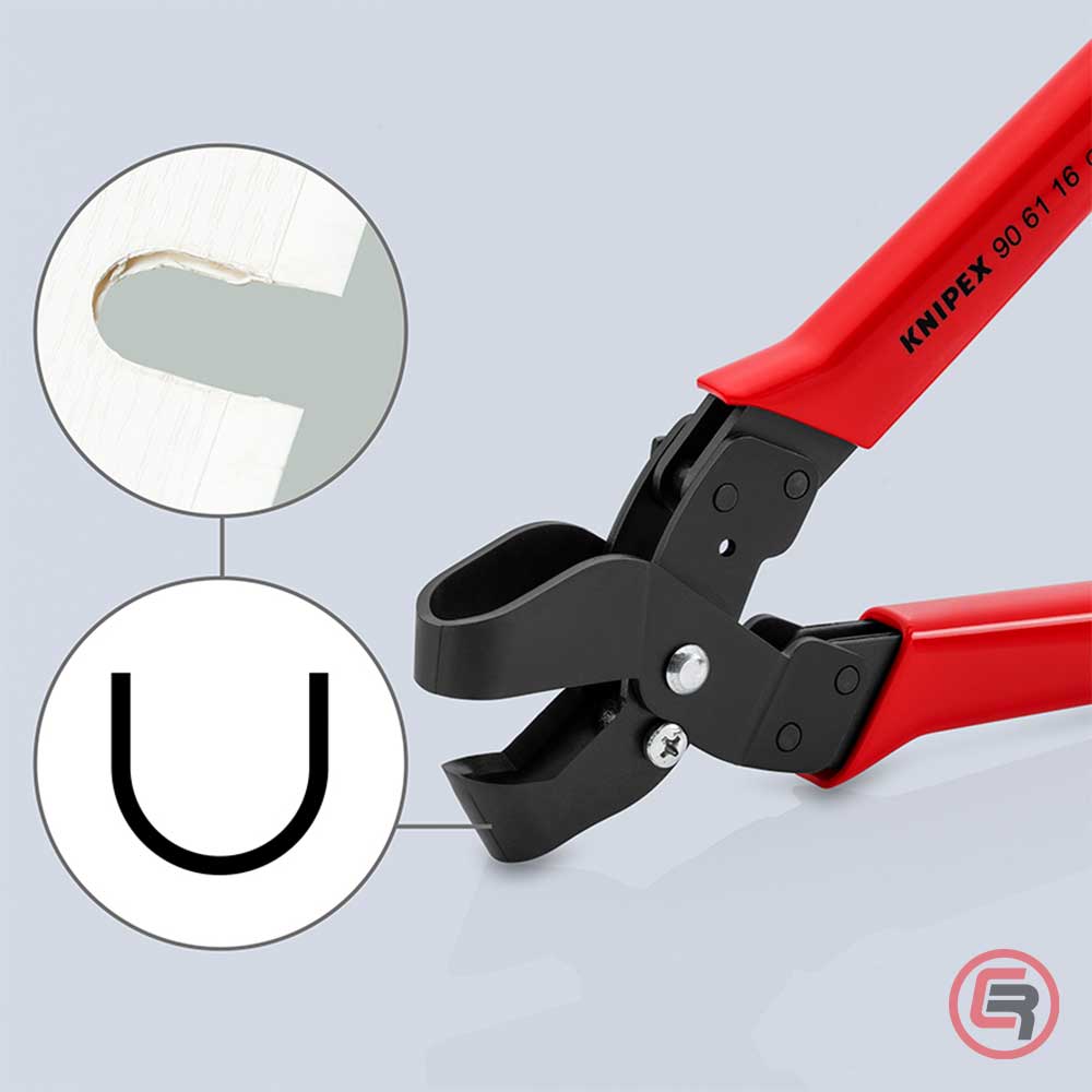 Knipex Kliješta Za Utore U Kanalicama 16 x 32 mm - 90 61 16 - Slika 6