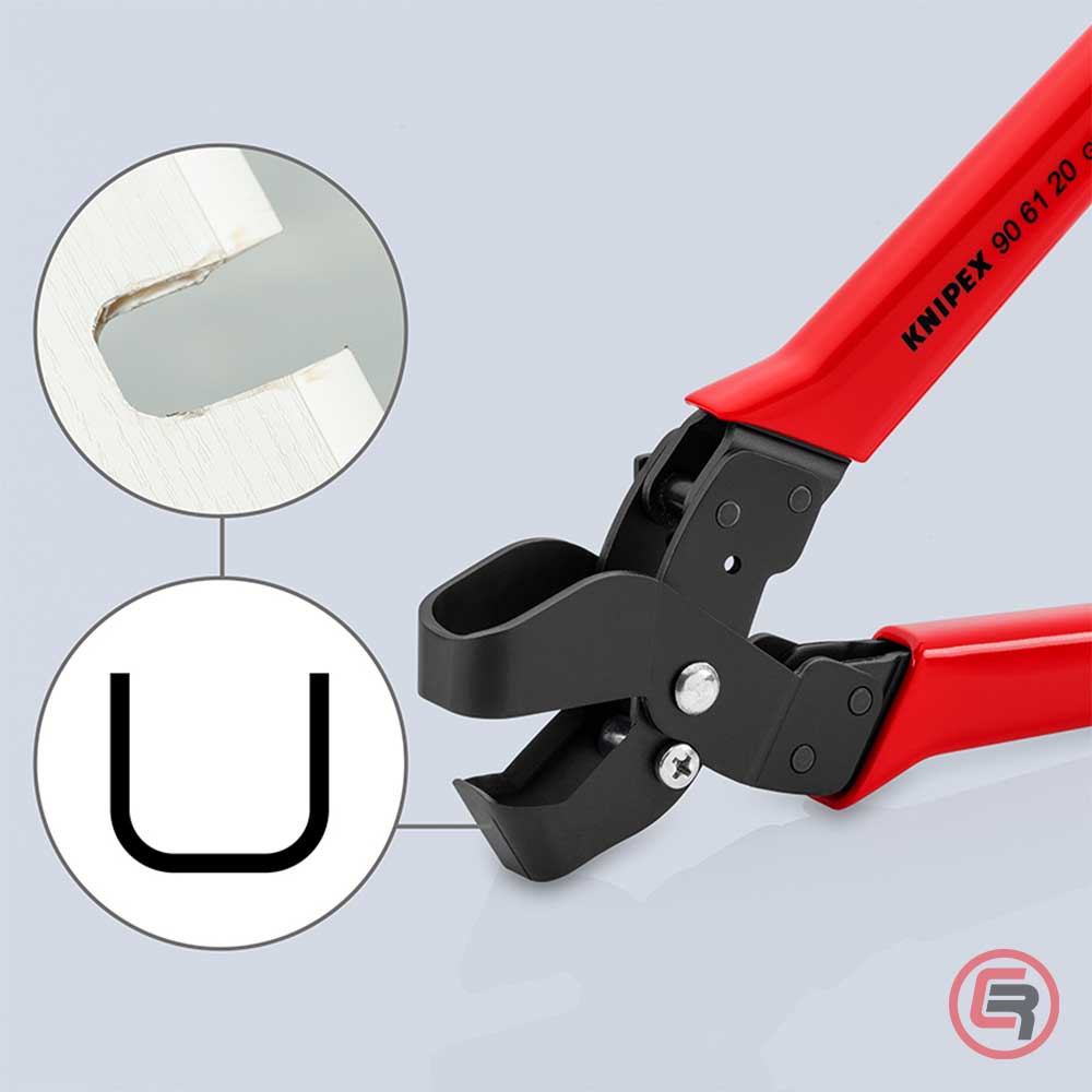 Knipex Kliješta Za Utore U Kanalicama 20 x 29 mm - 90 61 20 - Slika 6