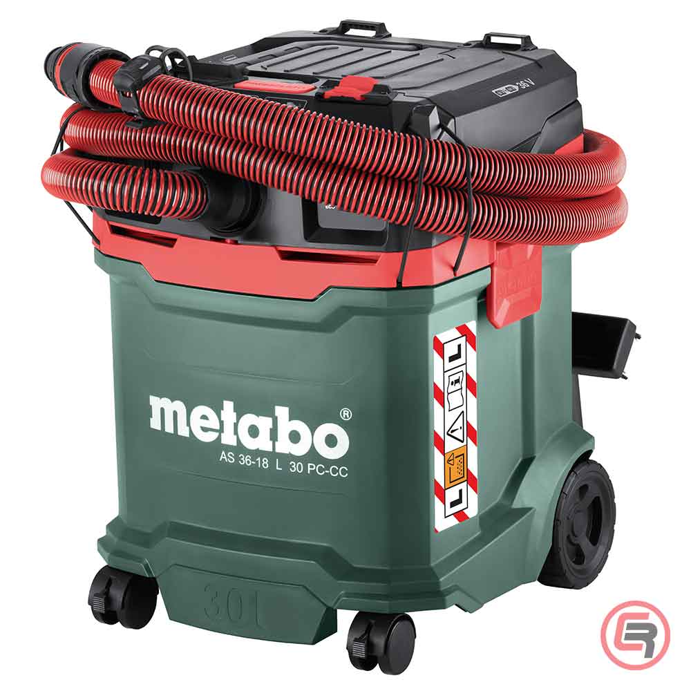 Metabo Usisivač Aku AS 36-18 L 30 PC-CC / 18 V (bez baterije i punjača) - 602073850 - Slika 7
