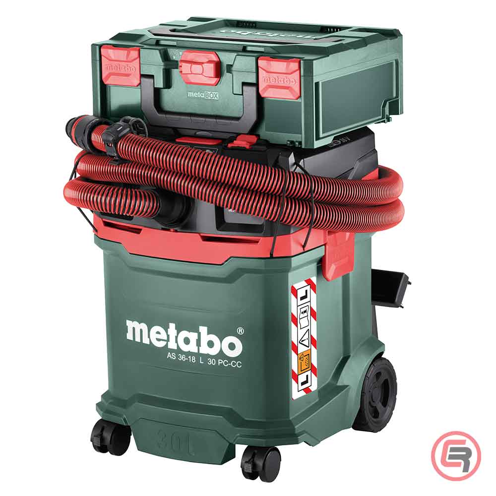 Metabo Usisivač Aku AS 36-18 L 30 PC-CC / 18 V (bez baterije i punjača) - 602073850 - Slika 6