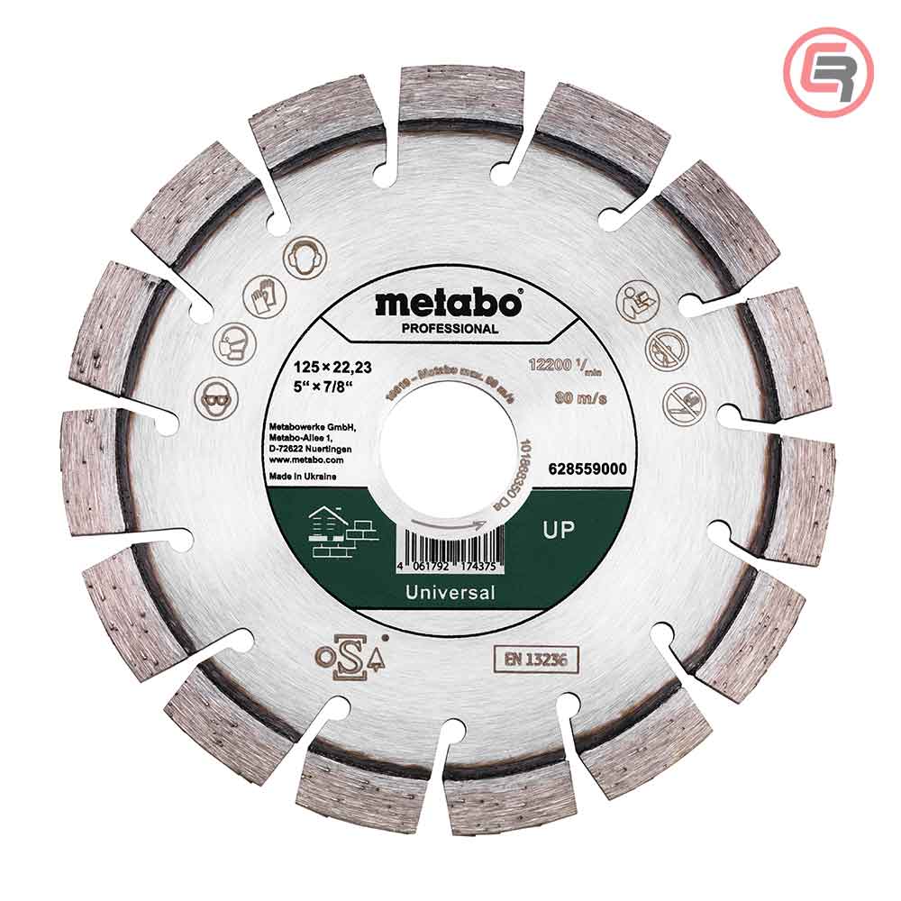 Metabo Dijamantna Rezna Ploča Univerzalna 125 x 22,23 mm "UP" Professional - 628559000