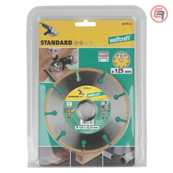 Wolfcraft Rezna Ploča CT Standard Za Laminat i Parket fi 125 x 22,2 mm – 8370000 - Slika 3