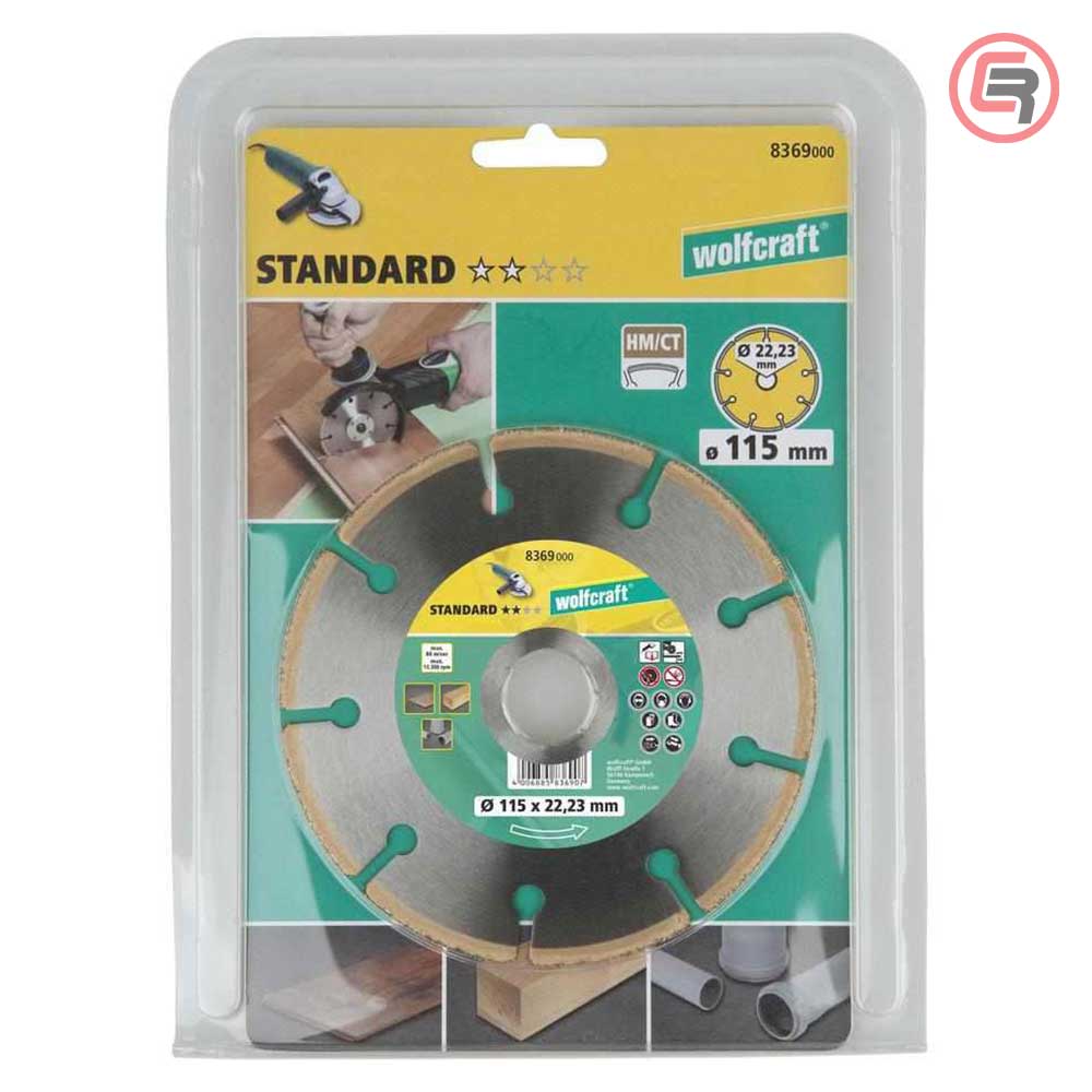 Wolfcraft Rezna Ploča CT Standard Za Laminat i Parket fi 115 x 22,2 mm - 8369000 - Slika 3