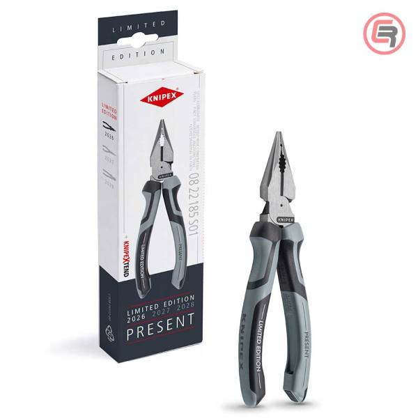 Knipex Kliješta Kombinovana Špicasta 185 mm Present Limited Edition – 08 22 185 S01 - Slika 6