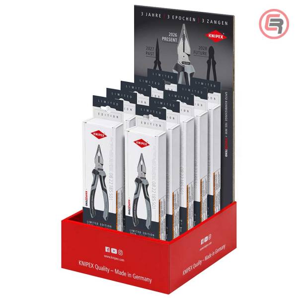 Knipex Kliješta Kombinovana Špicasta 185 mm Present Limited Edition – 08 22 185 S01 - Slika 7