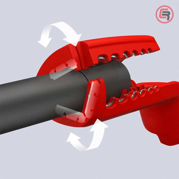 Knipex Skidač Izolacije Univerzalni ErgoStrip XL fi 12 - 28 mm – 16 95 11 - Slika 6