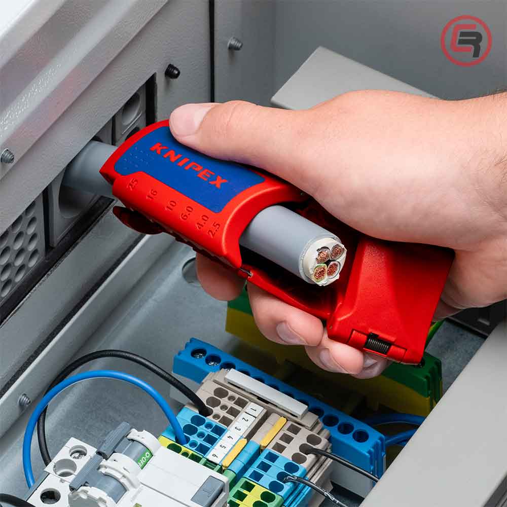 Knipex Skidač Izolacije Univerzalni ErgoStrip XL fi 12 - 28 mm – 16 95 11 - Slika 7