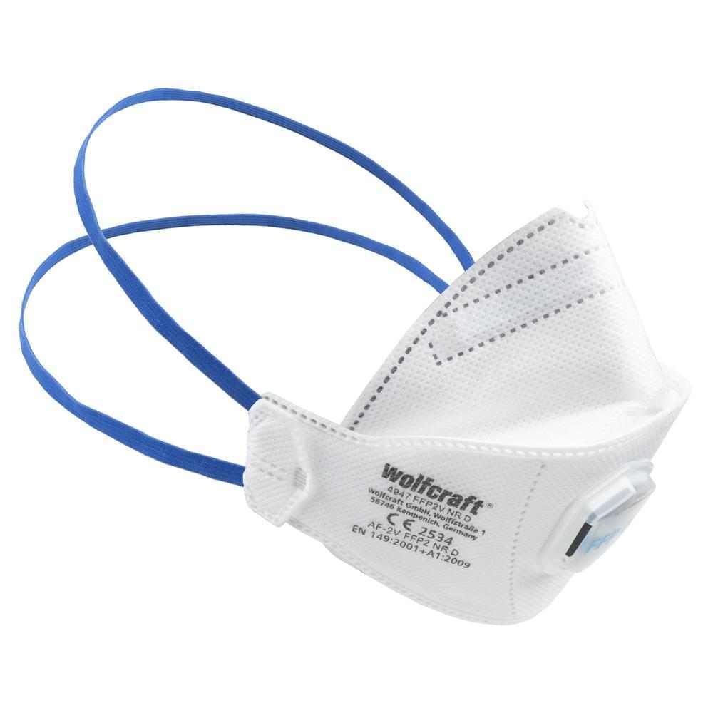 Wolfcraft Zaštitna Maska Sa Ventilom FFP2 (CE) / 2 kom – 4947000