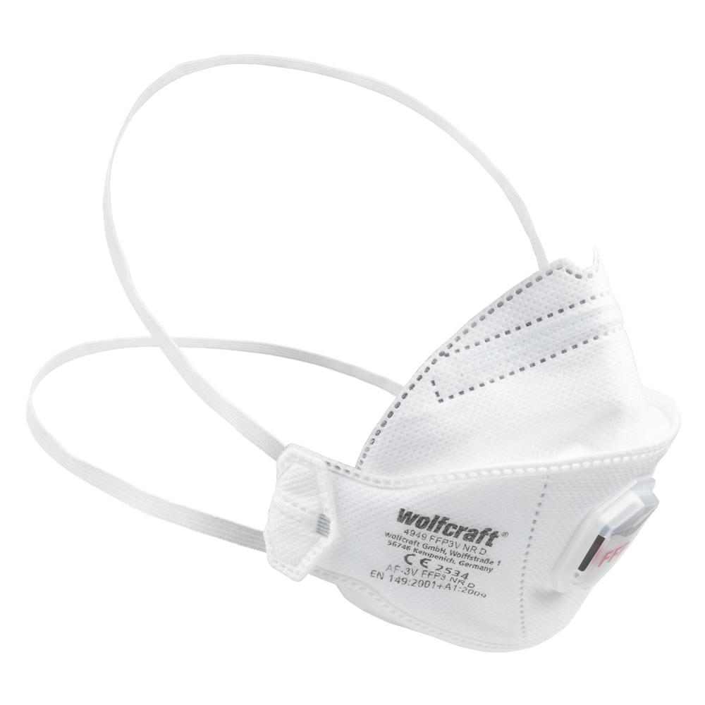 Wolfcraft Zaštitna Maska Sa Ventilom FFP3 (CE) / 2 kom – 4949000