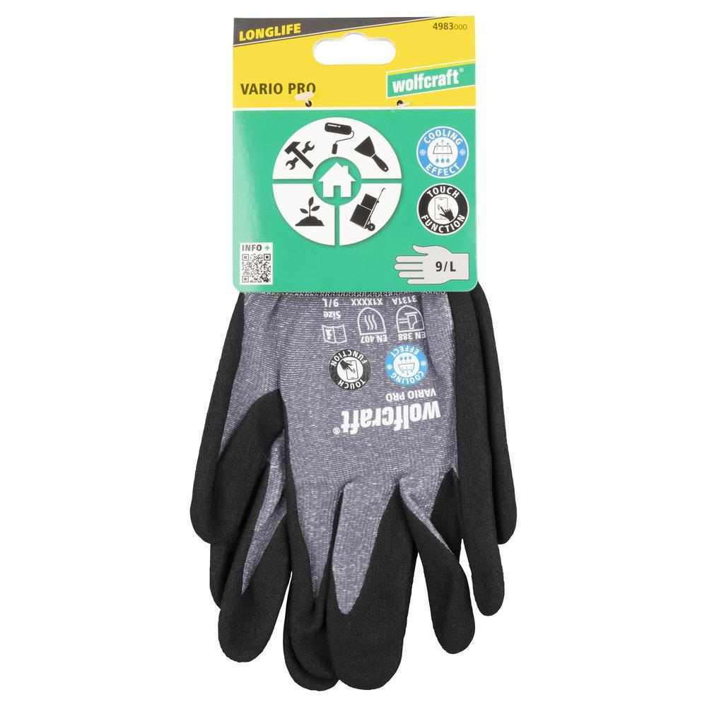Wolfcraft Rukavice Radne VARIO PRO / Veličina 9 - 4983000 - Slika 12