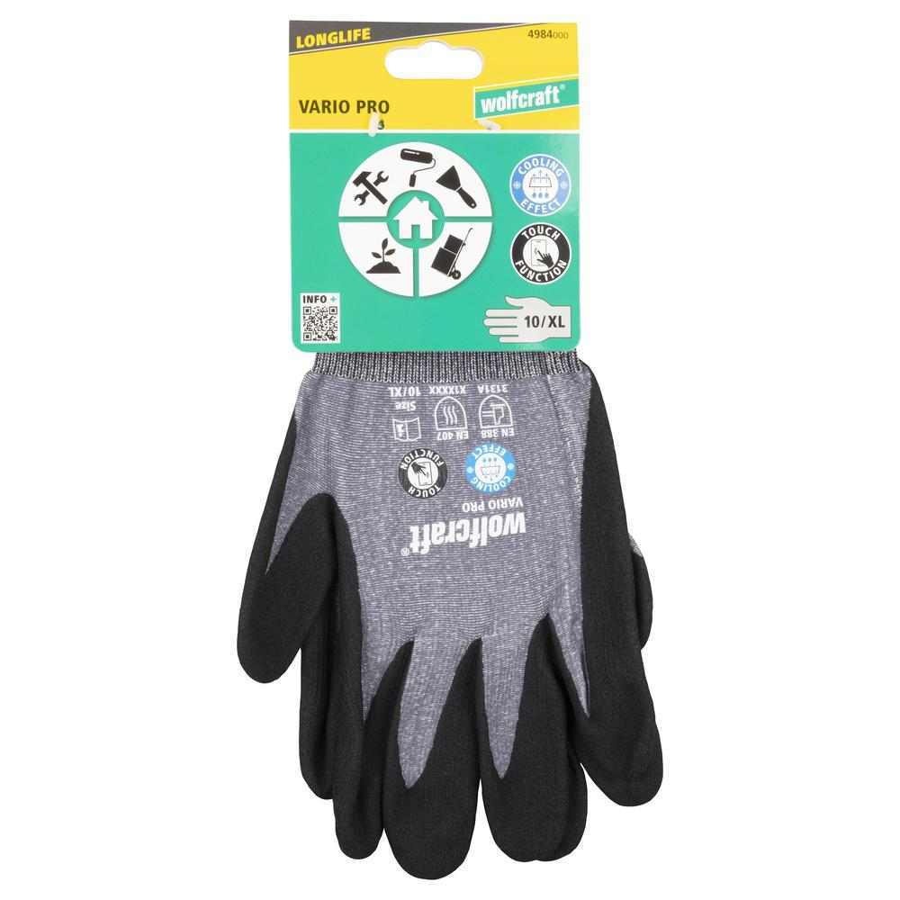 Wolfcraft Rukavice Radne VARIO PRO / Veličina 10 - 4984000 - Slika 12