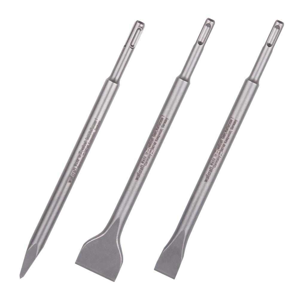 Wolfcraft Set Špiceva i Sjekača SDS-plus / 3 dijelni – 7914000