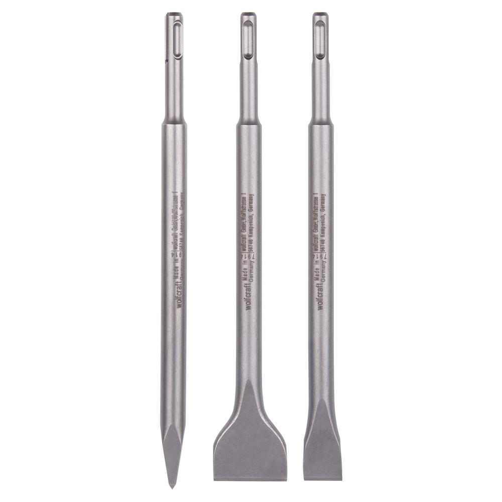 Wolfcraft Set Špiceva i Sjekača SDS-plus / 3 dijelni – 7914000 - Slika 2