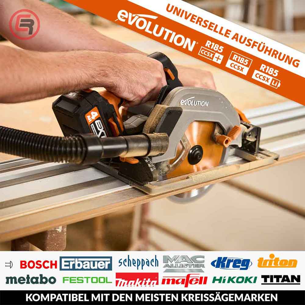 Evolution Vodilica Univerzalna ST1400-G2 Za Kružnu Pilu 1,4 m (2 × 700 mm) Sa Spojnicama + Torba / 004-0011 - Slika 3