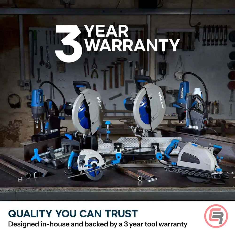 Evolution Preklopna Pila S355CPS-G2 Za Za Rezanje Metala Sa Listom EVOMAX 80T fi 355 mm / 084-0003A - Slika 9