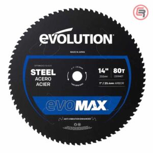 Evolution List Kružne Pile Za Metal 355 x 2,4 x 25,4 mm / Z = 80 EvoMax 80T / M355CMT-80CSMAX
